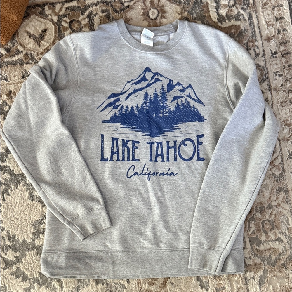 Gray Lake Tahoe Crewneck